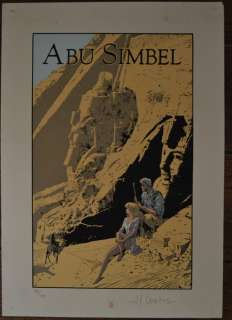 Fox - Crayonné original + sérigraphie - Abou Simbel | Catawiki