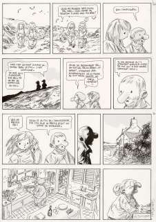 Manu Larcenet - Le combat ordinaire tome 3 – Planche originale 2