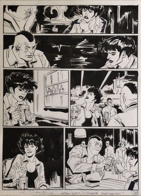 Elena Pianta | NATHAN NEVER n.421 – UNA PALLOTTOLA PER TROY, pag.97 | Avalon Comic Art