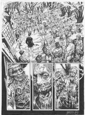 Paolo Martinello | DYLAN DOG n.478 – HARLECH ASYLUM, pag.68 | Avalon Comic Art