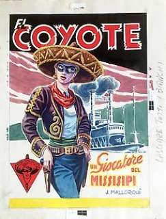 Antonio Canale - El Coyote - Couverture originale | Catawiki