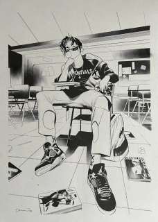 Simone Di Meo - Damian Wayne Illustration