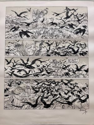 F. BOUCQ - SÉRIGRAPHIE "BOUCHE DU DIABLE" 60x80 CM PAR CASTERMAN SIGNÉ PAR BOUCQ | eBay Europe (Buy It Now)