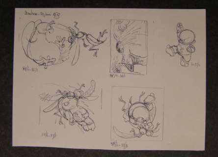 Dulieu, Jean (Oort, Jan van) - Originele pentekeningen - Paulus de Boskabouter  - (1979) | Catawiki