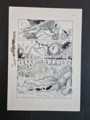 Beyruth , Danilo - planche originale (141) - Saint-Georges | Galerie des bulles