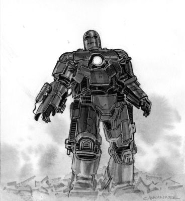 Iron Man Mark I Armor by Chris Brunner | Raremarq (Buy It Now)
