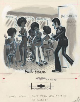 Buck Brown | „Sorry, M’mam, I don’t feel like… | Galerie Laqua