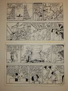 Suske en Wiske -  Originele pagina (p.39) - De koning drinkt - (1973) | Catawiki