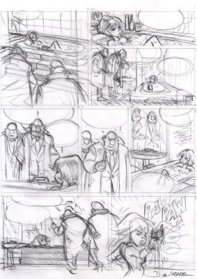 Dragan de Lazare - Recherche de planche originale Rubine (26) | Galerie des bulles