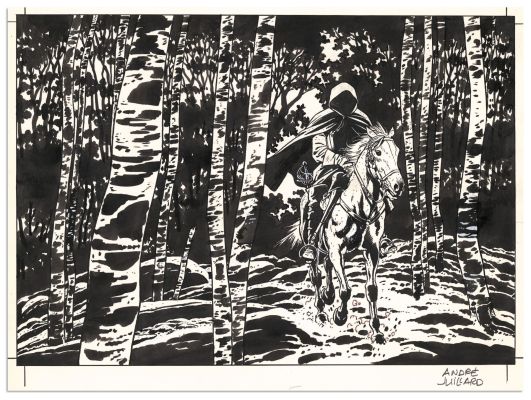 Juillard André Juillard Les... | Juillard ANDRÉ JUILLARD LES 7 VIES DE L’ÉPERVIER Glénat Illustration... | Daniel Maghen Enchères