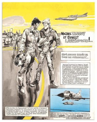 Jijé JIJÉ TANGUY... - Lot 174 - Jijé JIJÉ TANGUY ET LAVERDURE Dargaud Illustration...