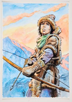 Surzenkho - Dessin... | Surzenkho - Dessin original : Magnifique dessin en... | Tessier Sarrou