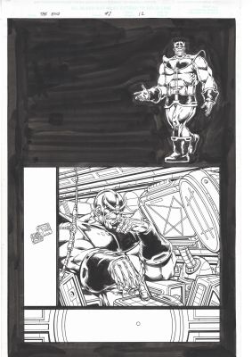 The end #1 page 12 by Jim Starlin | Planet Original Art