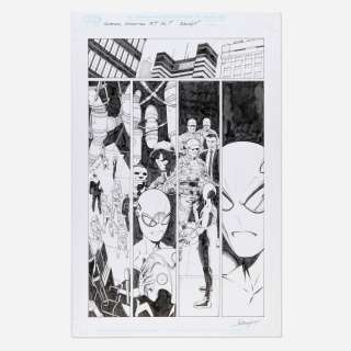 Mark Bagley, Superior Spider-Man #7 Story Page 7 Original Art (Marvel Comics, 2024) | Landry Pop Auctions