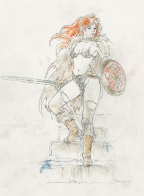 Luis Royo | RED SONJA - PREVIO A | Laberinto Gris