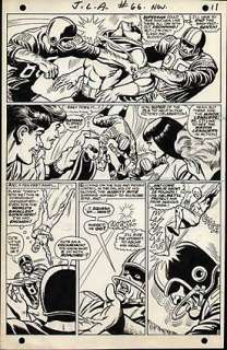 JUSTICE LEAGUE OF AMERICA Issue #66 Interior Page | ComicConnect