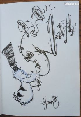 SKOTTIE YOUNG I hate fairyland magicien d’oz dedicace original art sketch | eBay Europe (Buy It Now)