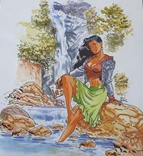 BD Boum Blois - Meynet  - Grand dessin original Cuzzego - (2004) | Catawiki