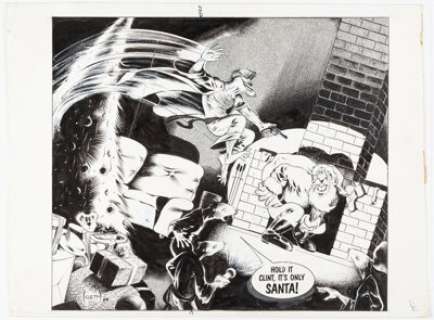 Sam Kieth | Adolescent Radioactive Black Belt Hamsters 3-D #4 Cover Original Art (Eclipse, 1986). | Heritage