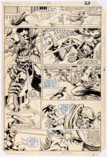 Mark Gruenwald, Greg LaRocque, and Bob Layton - What If? #32 Story Page 18 Original Art (Marvel, 1982).