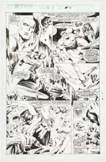 M. C. Wyman And E. R. Cruz | Doctor Strange, Sorcerer Supreme Annual #2 Story Page 17 Original Art (Marvel, 1992).... | Heritage