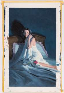 Victor Prezio - Gothic Romance Paperback Novel Cover Original Art (undated).... | Heritage