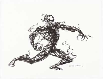 Bill Sienkiewicz - Carnage Specialty Illustration Original Art (undated). | Heritage