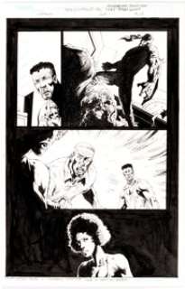 Philip Tan, Danny Miki, and Ryan Winn - Spawn #164 Story Page 9 Original Art (Image, 2007).
