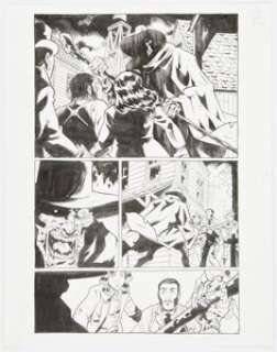Brian Hurtt - The Sixth Gun #37 Story Page 22 Original Art (Oni Press, 2014)....