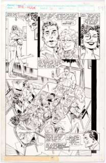 John Byrne And Keith Williams | Sensational She-Hulk #36 Story Page 17 Original Art (Marvel, 1992).... | Heritage