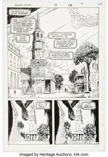 Veitch, Rick | Rick Veitch and Alfredo Alcala Swamp Thing #56 Page 17 Original Art (DC, 1987). ... | Heritage