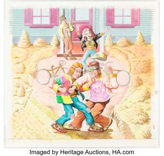 Jaffee, Al | Al Jaffee MAD "Fold-In" Original Art (EC Publ., c. 1990s).... | Heritage