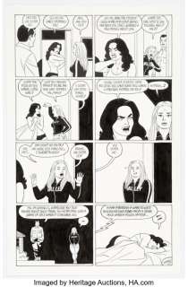 Hernandez, Jaime | Jaime Hernandez Love and Rockets V2#19 Story Page 3 Maggie Original Art (Fantagraphics, 2007).... | Heritage