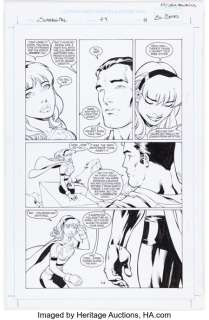 Benes, Ed - Ed Benes and Alex Lei Supergirl #79 Story Page 14 Original Art (DC, 2003)....
