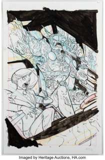 DC Artist - Riley Rossmo Martian Manhunter #1 Story Page 22 Original Art (DC, 2018). ...