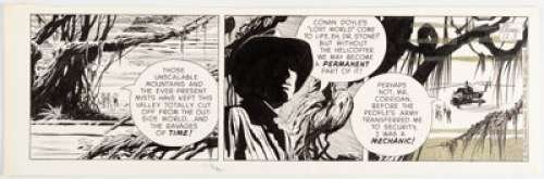 Williamson, Al | Al Williamson Secret Agent Corrigan Daily Comic Strip Original Art dated 12-3-70 (King Features Syndicate, 1970). ... | Heritage