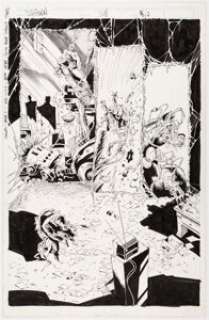 Daniel, Tony - Tony Daniel and Kevin Conrad Spawn #38 Story Page 12 Original Art (Image, 1995)....