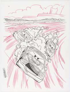 Unidentified Alternative Art Comic Artist | Allen Gladfelter Cars #0 Cover Original Art (Boom! Studios, 2009).... | Heritage