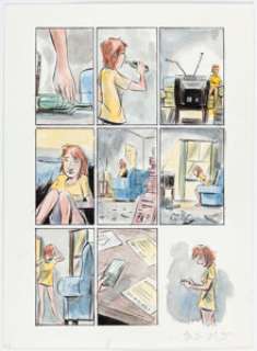 Kindt, Matt - Matt Kindt Mind Mgmt #1 Story Page 7 Original Art (Dark Horse, 2012)....