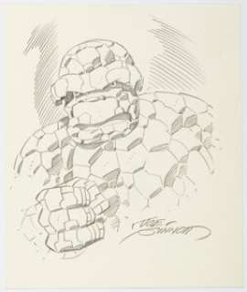 Sinnott, Joe | Joe Sinnott - The Thing Sketch Original Art (undated). ... | Heritage