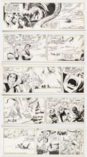 Barry, Dan | Dan Barry Flash Gordon Consecutive Daily Comic Strip Original Art Group of 11 (King Features Syndicate, 1987).... (Total: 11 Original Art) | Heritage