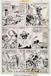 Buscema, Sal | Sal Buscema and Joe Sinnott Nova #13 Story Page 11 Original Art (Marvel, 1977).... | Heritage