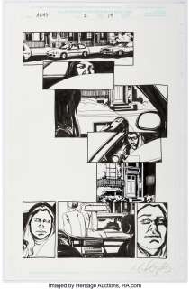 Gaydos, Michael | Michael Gaydos Alias #1 Story Page 19 Original Art (Marvel, 2001).... | Heritage