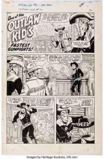 Trimpe, Herb | Herb Trimpe and Bill Everett The Outlaw Kid #2 Story Page 2 Original Art (Marvel Comics, 1970).... | Heritage