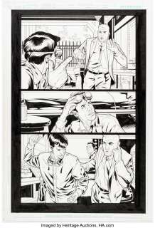 Harris, Tony - Tony Harris and Tom Feister Ex Machina #18 Story Page 3 Original Art (DC, 2006)....