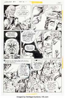 Grell, Mike | Mike Grell Warlord #2 Story Page 17 Original Art (DC, 1976).... | Heritage