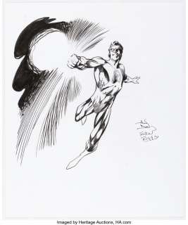 Davis, Alan - Alan Davis and Robin Riggs Green Lantern Illustration Original Art (Undated)....