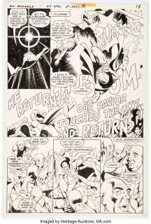Golden, Michael | Michael Golden and Joe Giella Mister Miracle #23 Story Page 9 Original Art (DC, 1978).... | Heritage