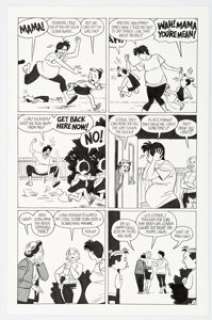 Hernandez, Jaime | Jaime Hernandez Love and Rockets V2#9 Story Page 4 Maggie and Esther Original Art (Fantagraphics, 2003).... | Heritage