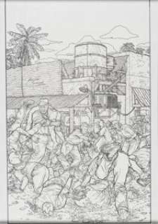 Darrow, Geof | Geof Darrow - Brawl Illustration Original Art (undated).... | Heritage